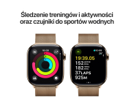 Apple Watch 10 42/Złoty Tytan/Złota Bransoleta  LTE - 1278215 - zdjęcie 4
